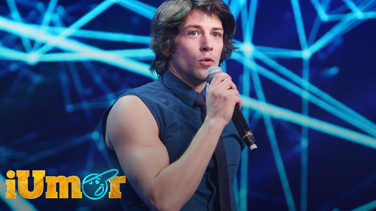 Paul Diaconescu, neterminatorul de glume, număr de stand up comedy pe scena iUmor. Ați înțeles ceva?