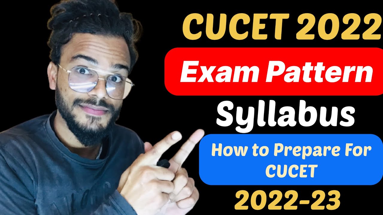 CUCET 2022-23 Exam Pattern syllabus// How to prepare cucet 2022/ Step by step
