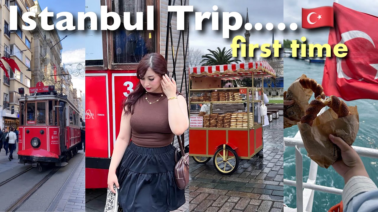 First Time In Istanbul 🇹🇷 I went to Turkey for the first time! Spend my first day in Istanbul wit...