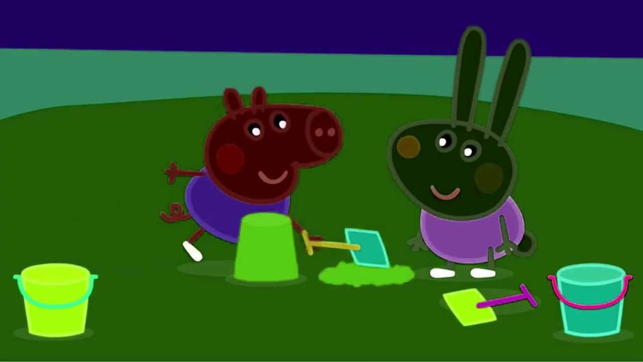 Peppa pig - george is crying | w//effects | (sponsored by gamavision csupo effects)