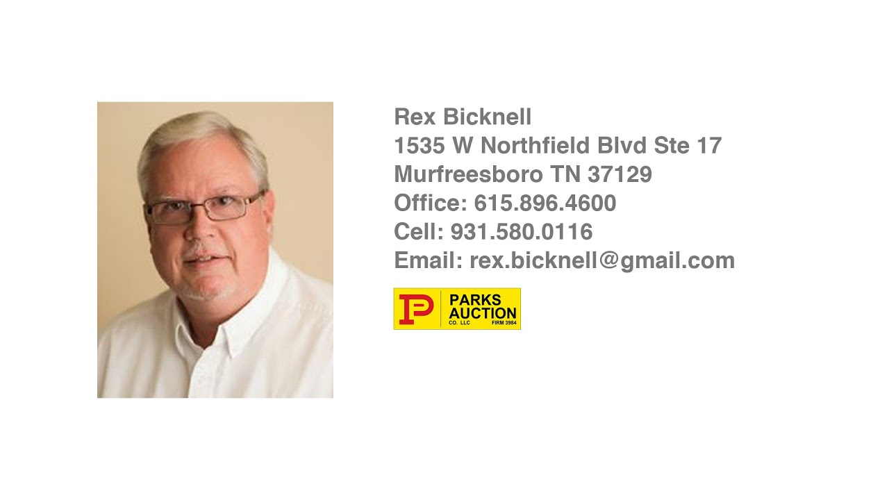 200 Three Forks Bridge Road Wartrace TN 37183 &mdash; Rex Bicknell