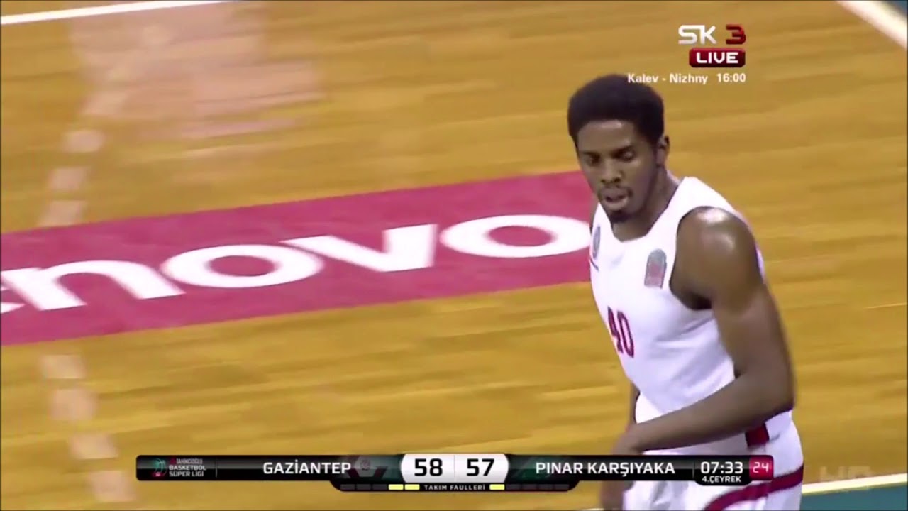 Shaquielle McKissic against Pinar Karsiyaka (18 PTS - 3 REBS - 4 ASTS - 1 STL - 1 BLK) 20.04.2019