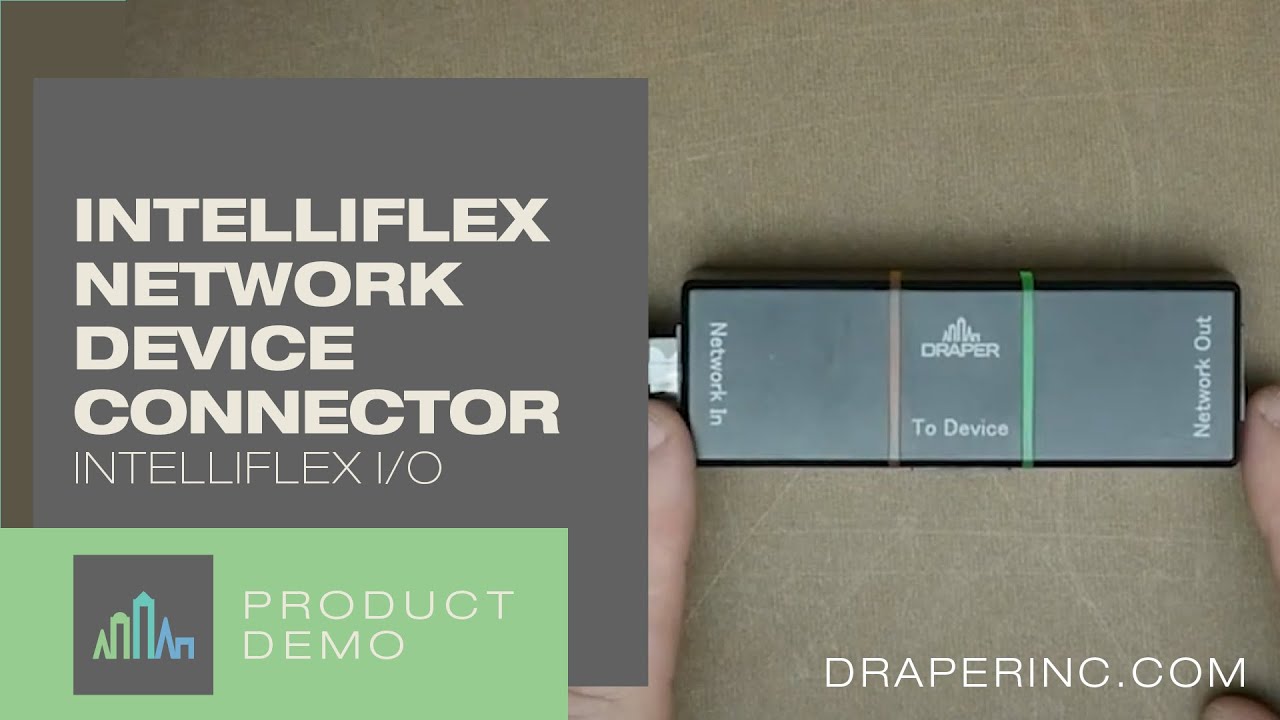 Product Demo: Intelliflex I/O&reg; - Network Device Connector