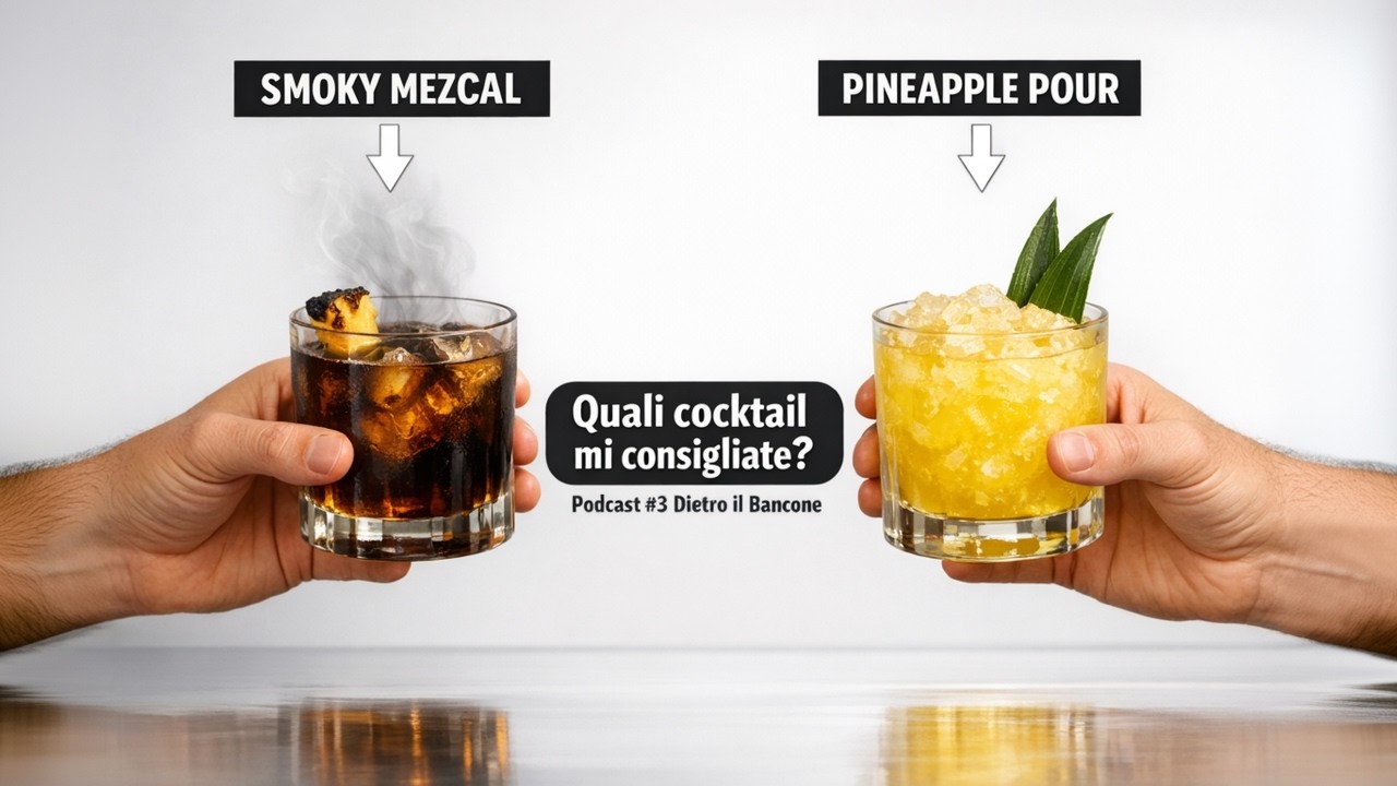 Quali cocktail mi consigliate? Podcast #3 Dietro il Bancone