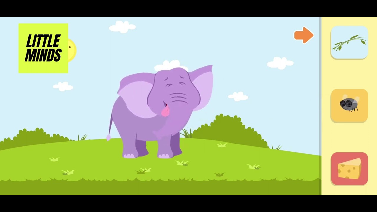ABC Animal Adventures #1 - Find out what animals eat | Kiddopia Games