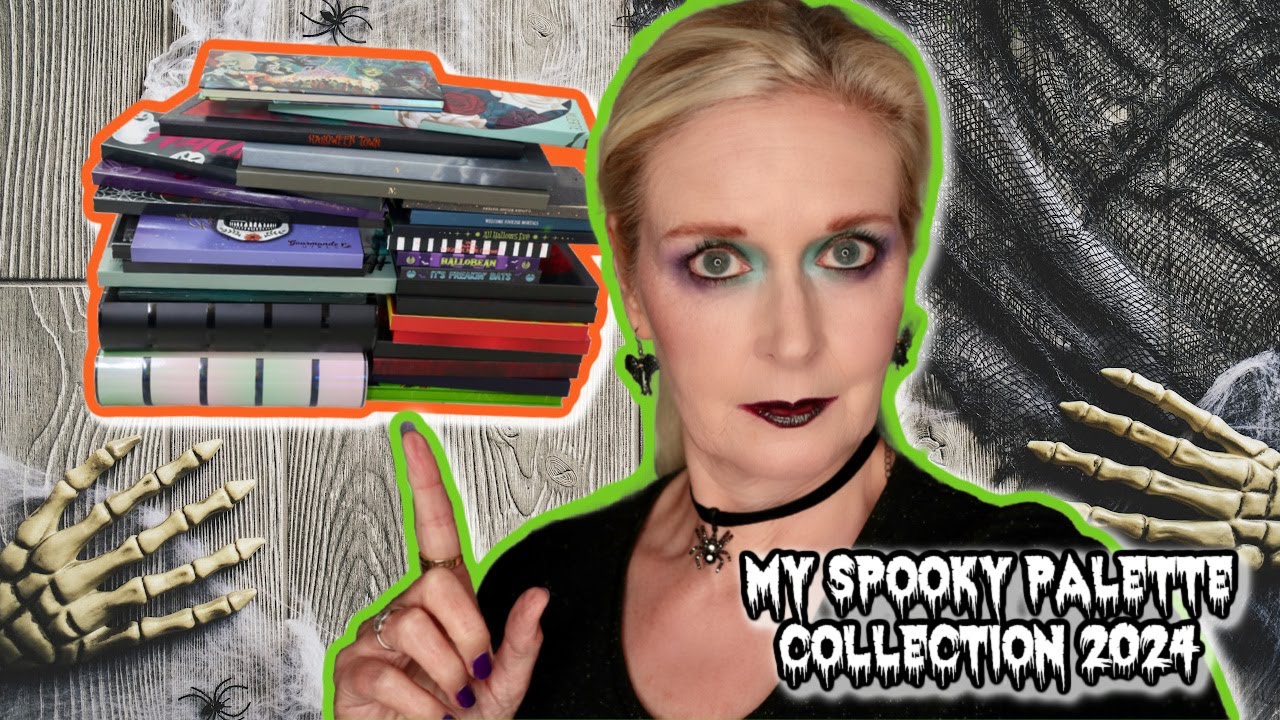 My Halloween & Spooky Eyeshadow Palette Collection 2024 🧟‍♀️💀🎃👻