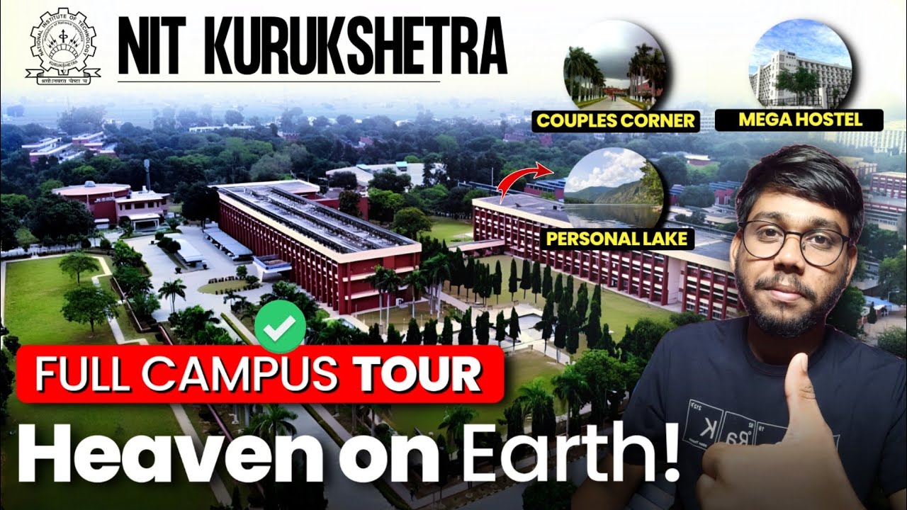 NIT KURUKSHETRA campus tour 🔥  Most beautiful NIT in India 🥹 IIT motivation | JEE 2023 | JEE 2024