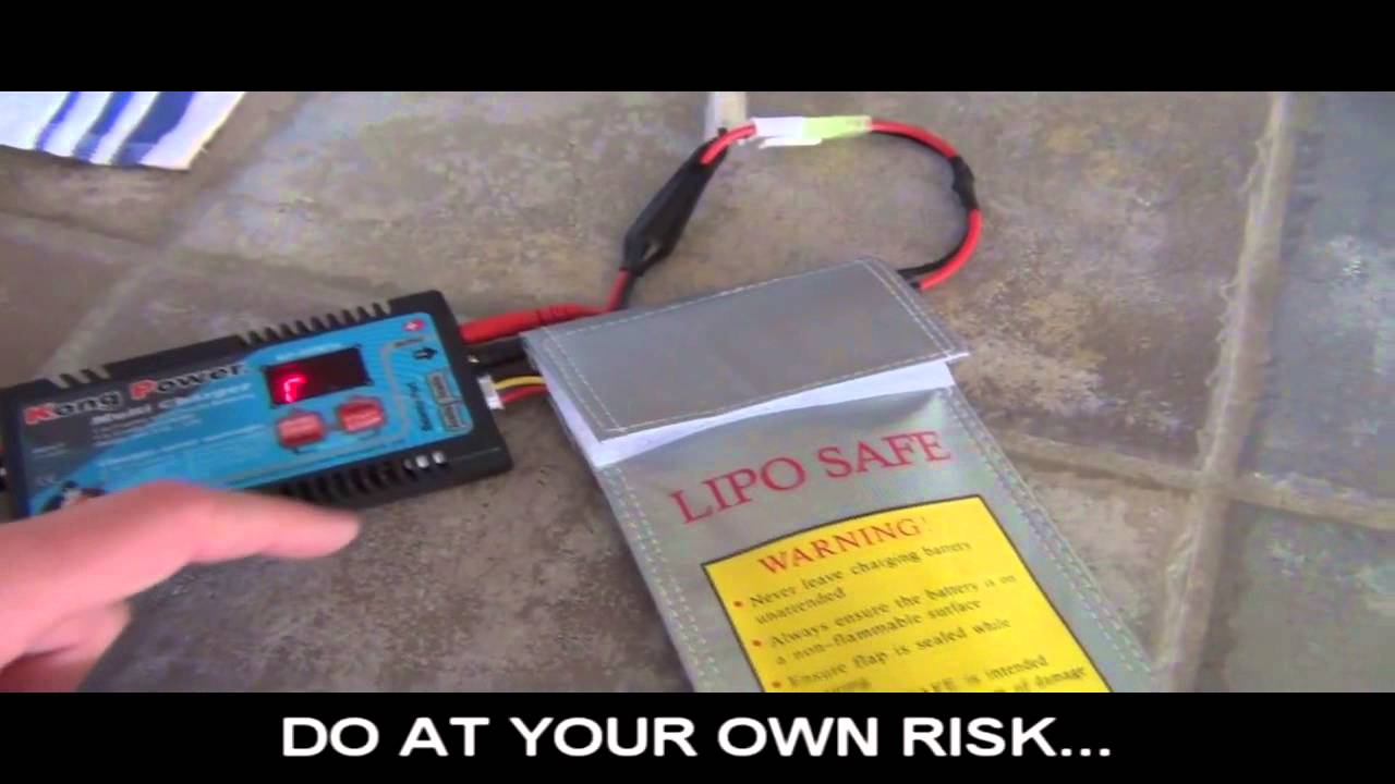 Repairing a Short Circuited Lipo Battery