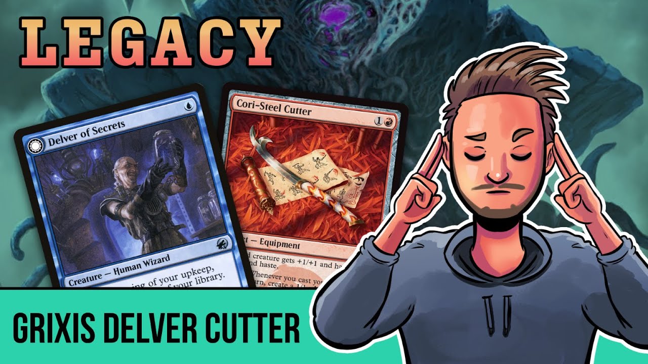 Grixis Delver Cutter Gameplay w/ Updated List + Guide! \ Legacy \ MTGO