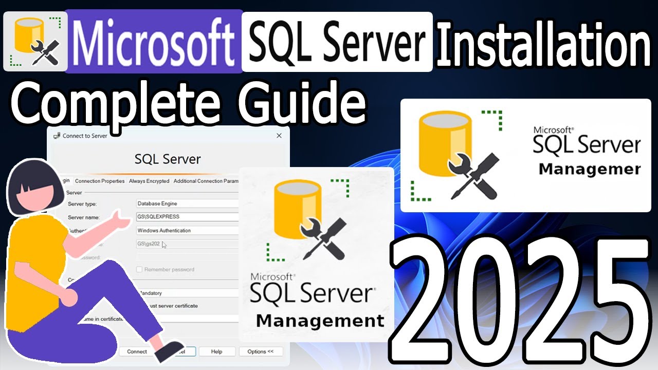 How to Install Microsoft SQL Server on Windows 10/11 [2025 Update] SQL Server Management Studio SSMS