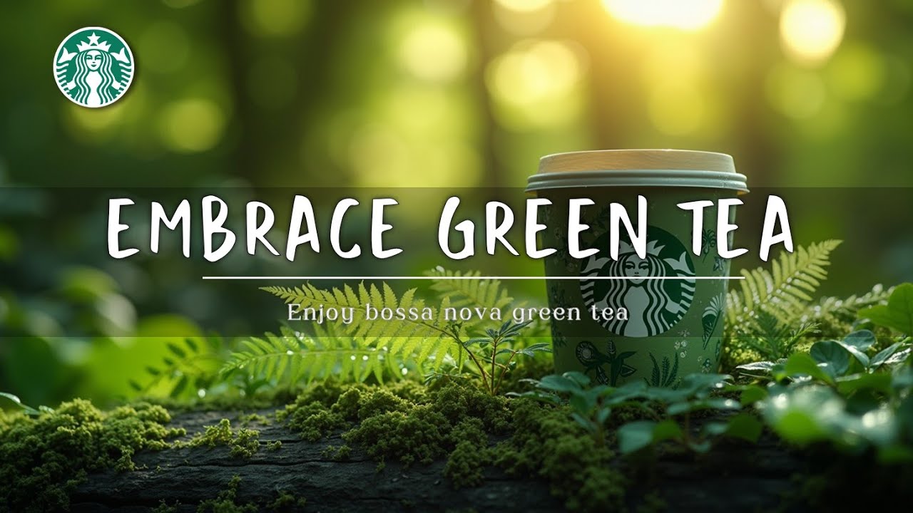 Босса Нова Чиллинг и Чашка Starbucks ~ Объятия Природы и Расслабляющая Музыка Зеленого Чая