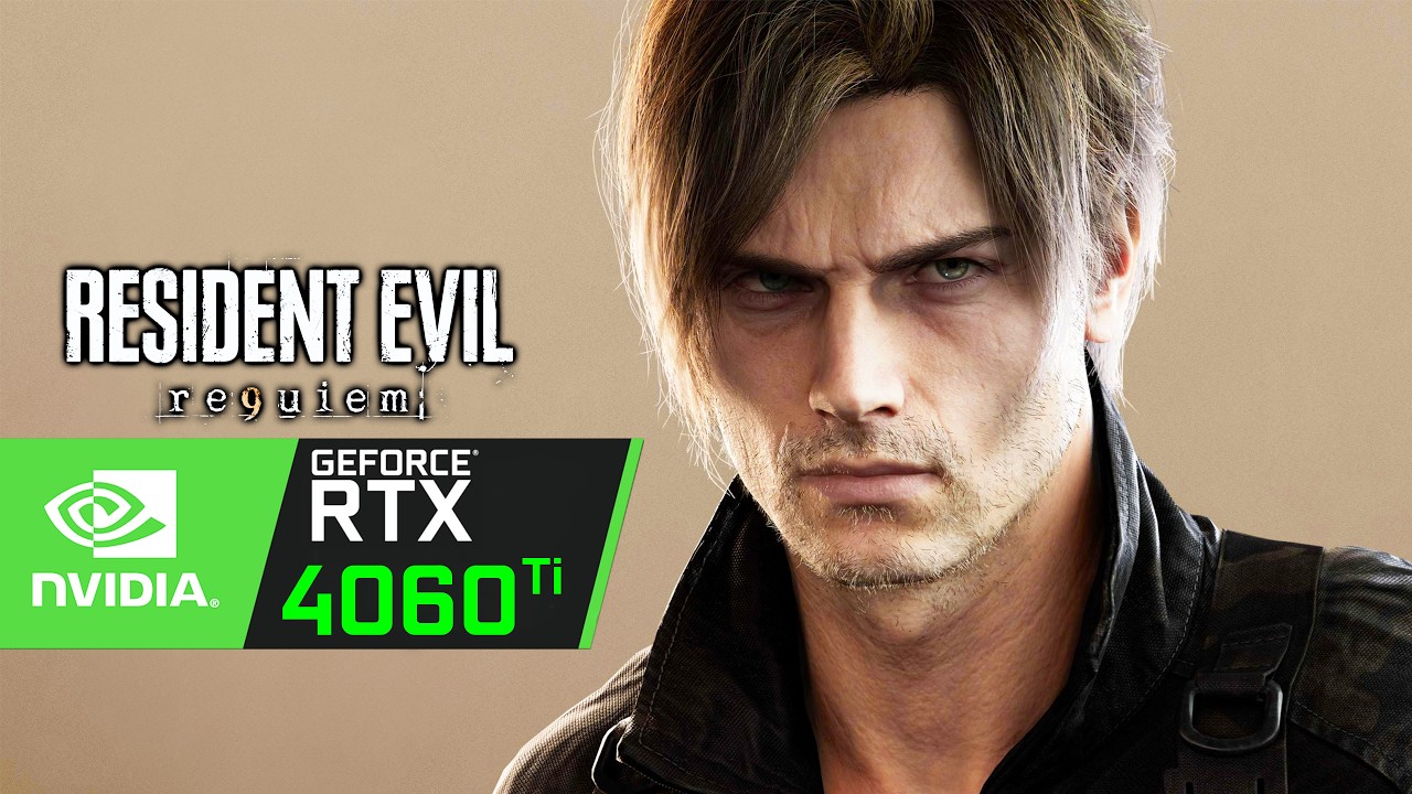 RTX 4060 Ti on Resident Evil Requiem - 1080p, 1440p, 4k Max Graphics