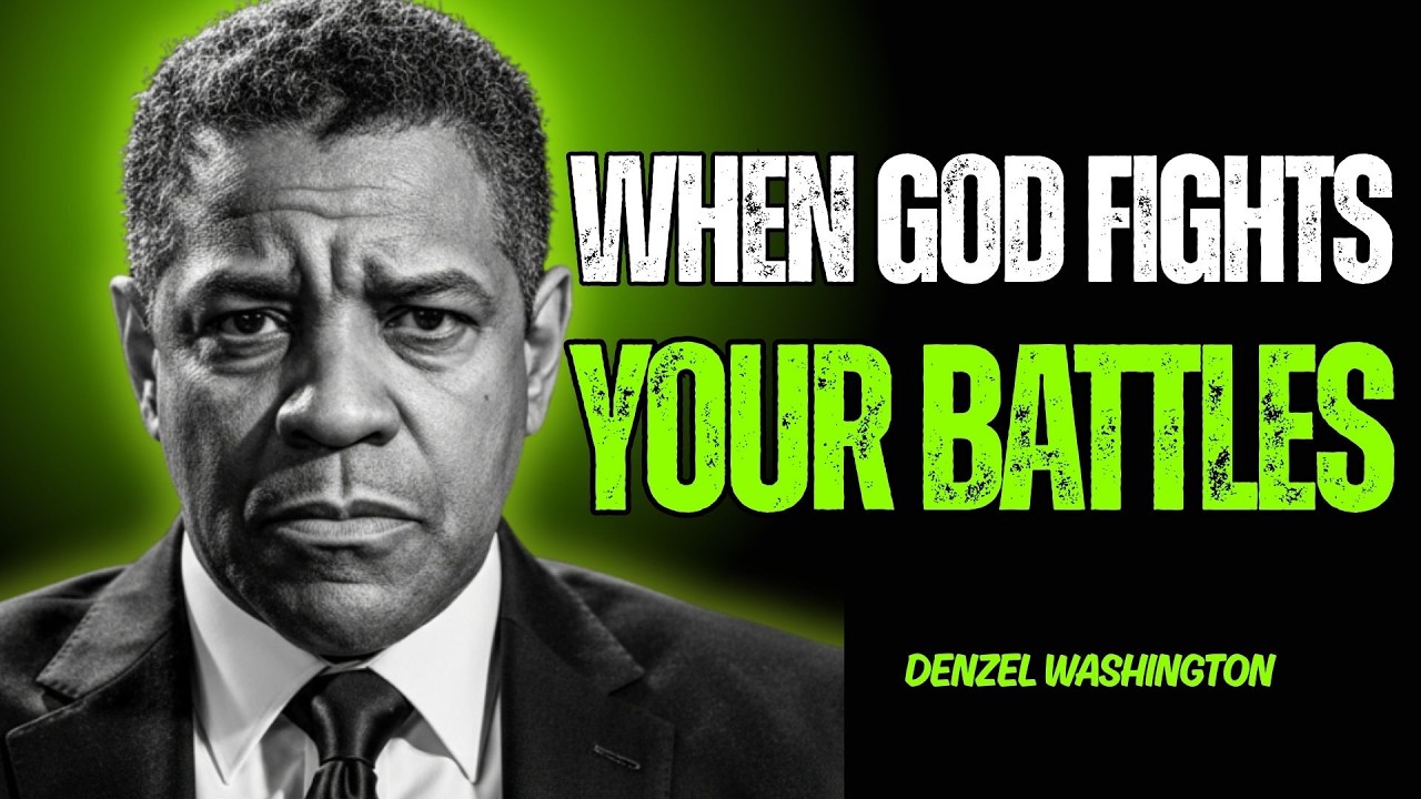 When God Fights Your Battles denzel washington motivational