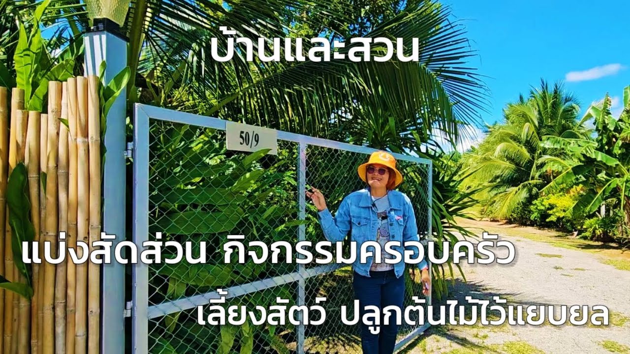 บ้านสวน พื้นที่ 366 ตร.วา แบ่งสัดส่วนสำหรับคนอยากอยู่แบบพอตัว