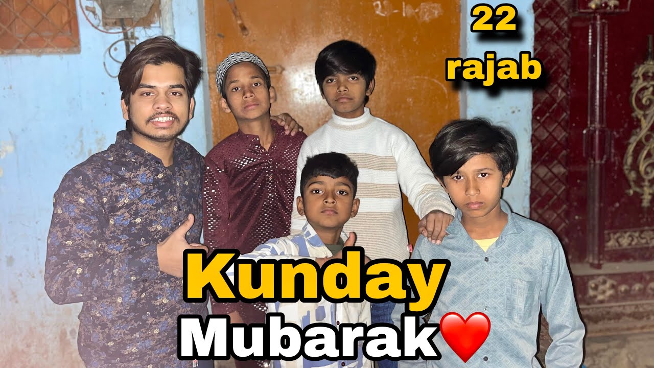 Kunday mubarak❤️22 rajab🤲🏻ghar ki niyaz 😋