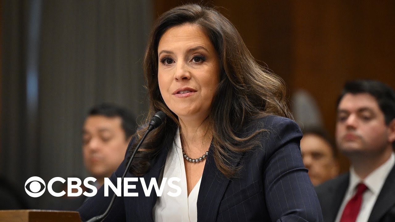 Elise Stefanik's Senate confirmation hearing for U.N. ambassador | full video