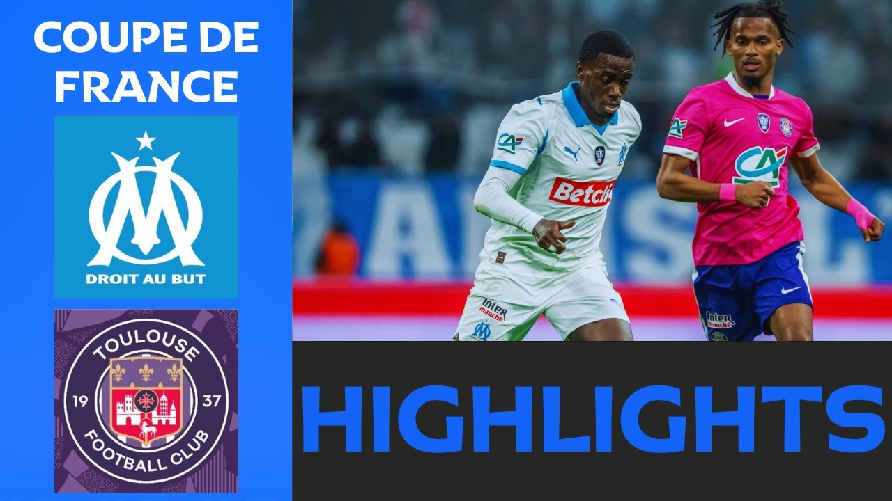 Марсель - Тулуза | 2-2 (ПЕН: 3-4) | Обзор матча | Кубок Франции 2025-26 | Марсель - Тулуза