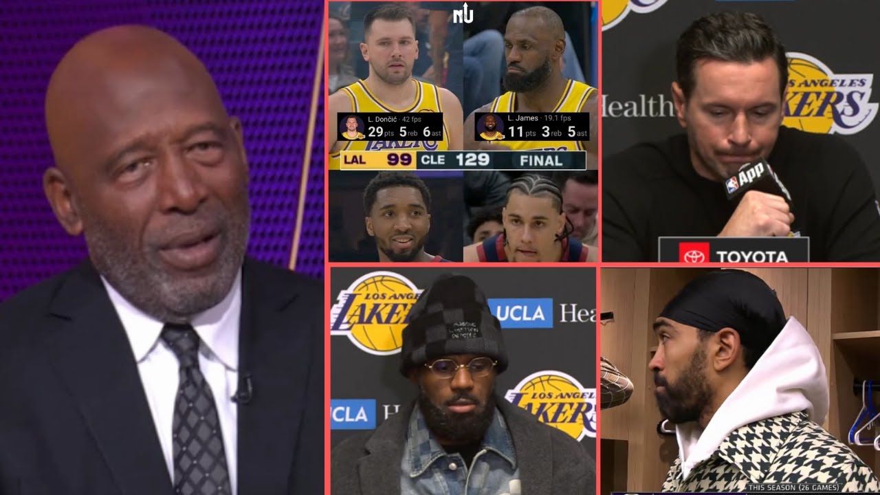 Full Lakers Postgame Interviews & Analysis vs Cavs | James Worthy, JJ Redick, LeBron & Gabe Vincent