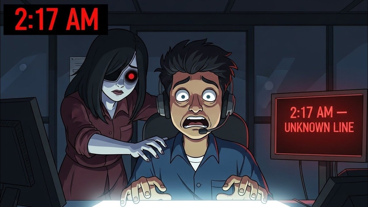 Raat 2:17 AM Par Aayi Call Aur Call Center Employee Hamesha Ke Liye Gayab Ho Gaya 😨”Night Shift Ki😱 