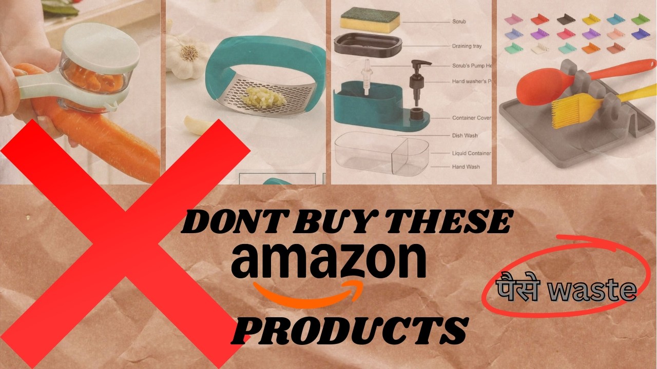 DONT BUY THESE AMAZON KITCHEN PRODUCTS|WATE OF MONEY|
