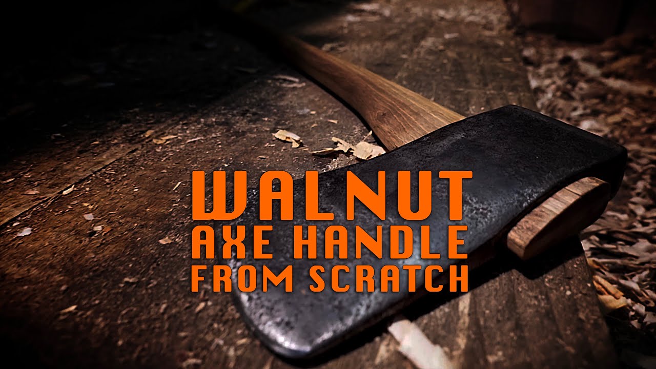 DIY Walnut Axe Handle from Scratch