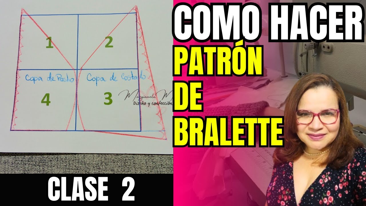 ✍️Clase 2: [MUY FÁCIL] ¡Cómo hacer un Patrón de Bralette Paso a Paso!