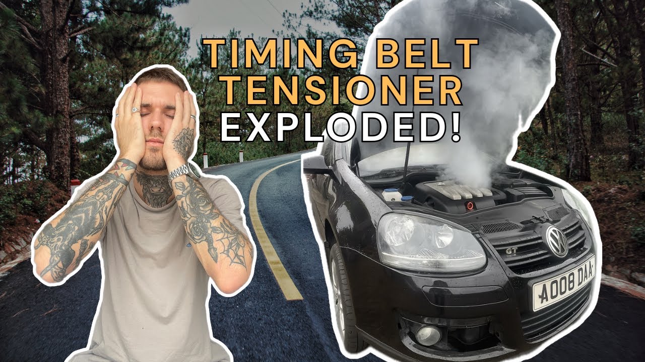 THE TIMING BELT TENSIONER EXPLODED BUT I DIDN’T GIVE UP ON HER | MK5 GOLF