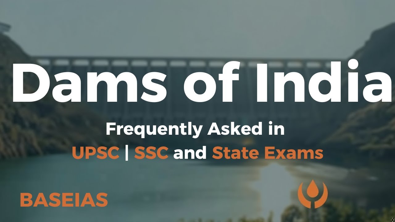 Major Dams of India with Rivers & States | Map Animation