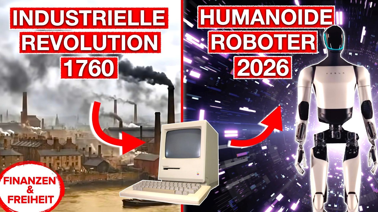 KI, Humanoide Roboter & Billiger Strom: Das Erfolgsrezept für die nächste Industrielle Revolution?