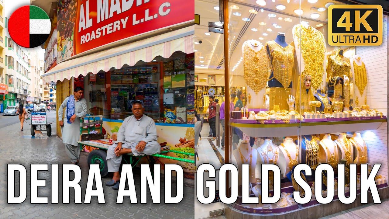 Dubai, UAE - Deira And Gold Souk - Historic Dubai