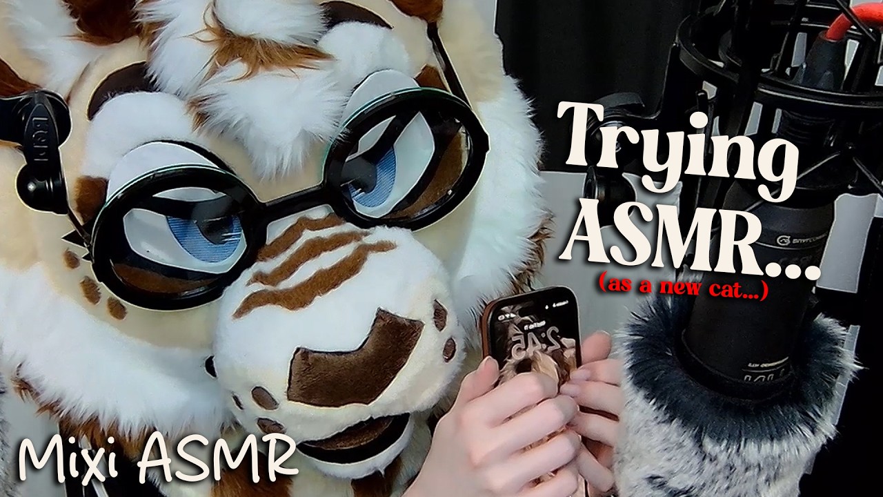 (Furry ASMR) His First Time Trying ASMR... 💛 ~ Binaural | Soft Spoken