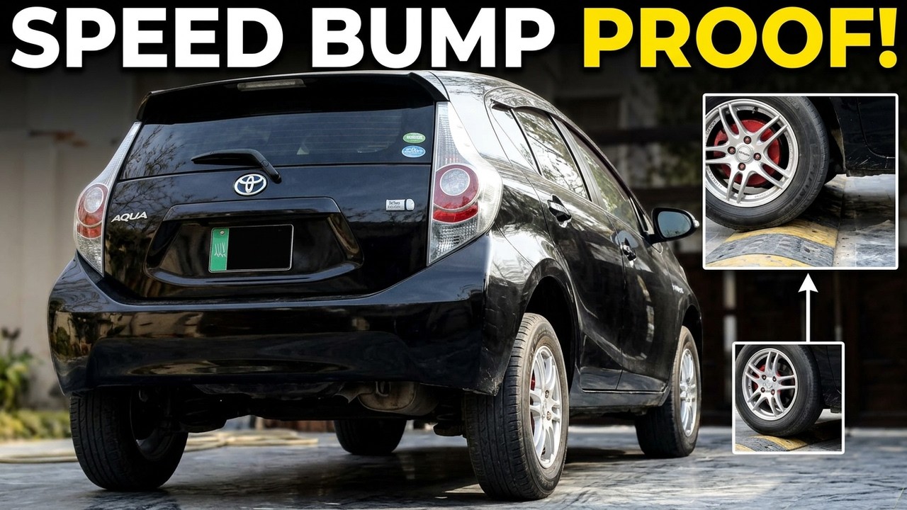 Toyota Aqua ground clearance issue resolved