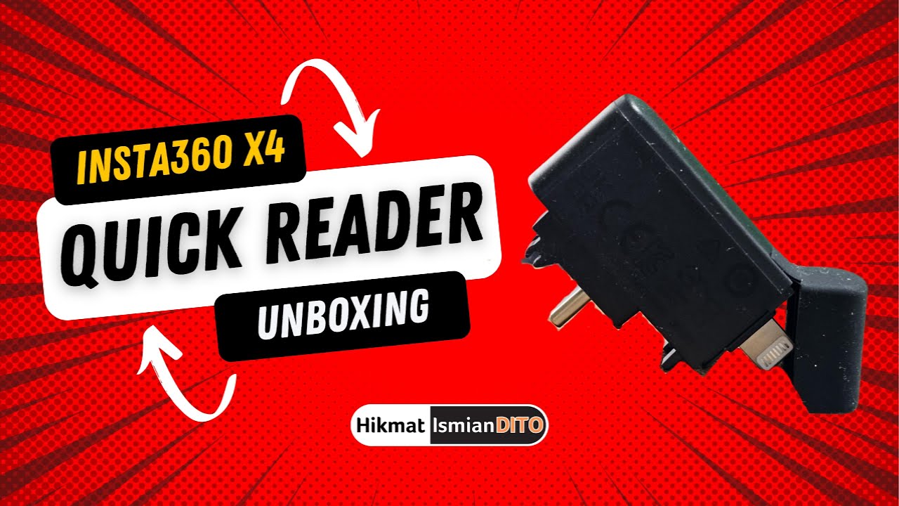 Unboxing Quick Reader Insta360 X4
