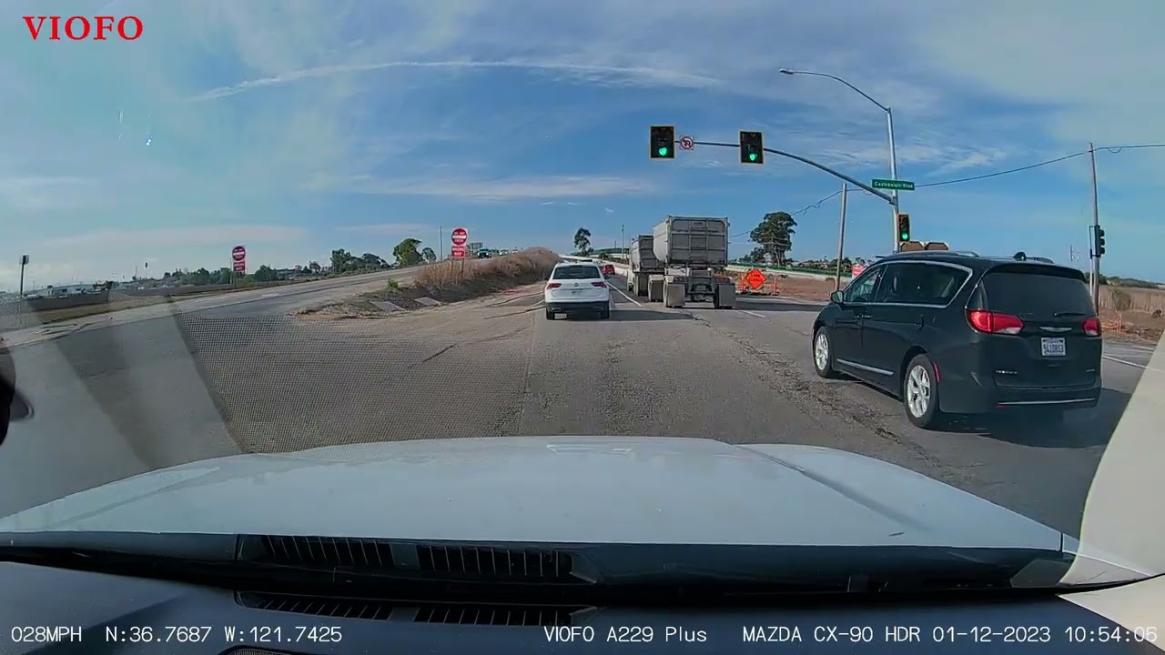 Viofo A229 Plus - Daytime - Front Sample Footage 2