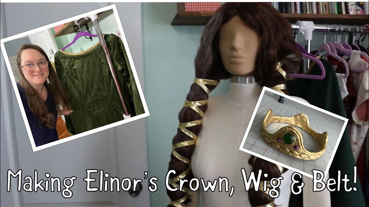 Making Queen Elinor From Brave | Sewing VLOG 5 | #cosplay #costume #merida #brave #disney