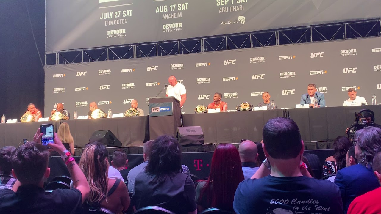 UFC International Fight Week Press Conference