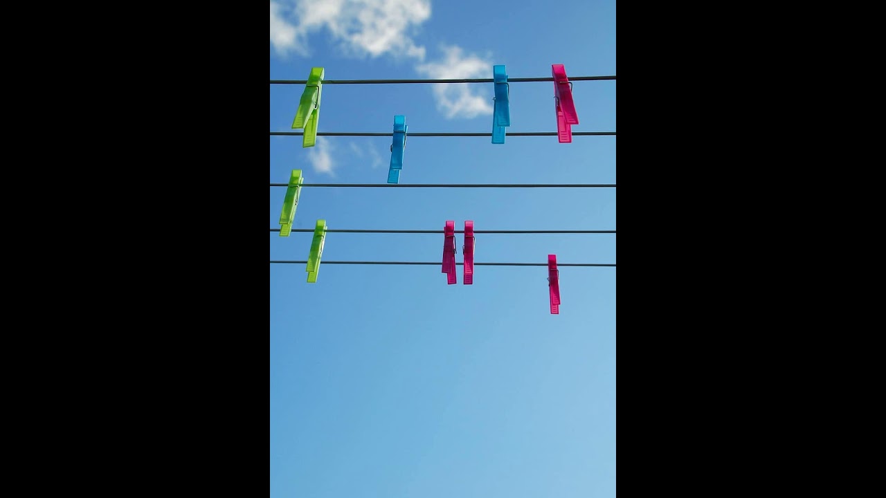 نصائح للمكفوفين في تركيب حبل الغسيل