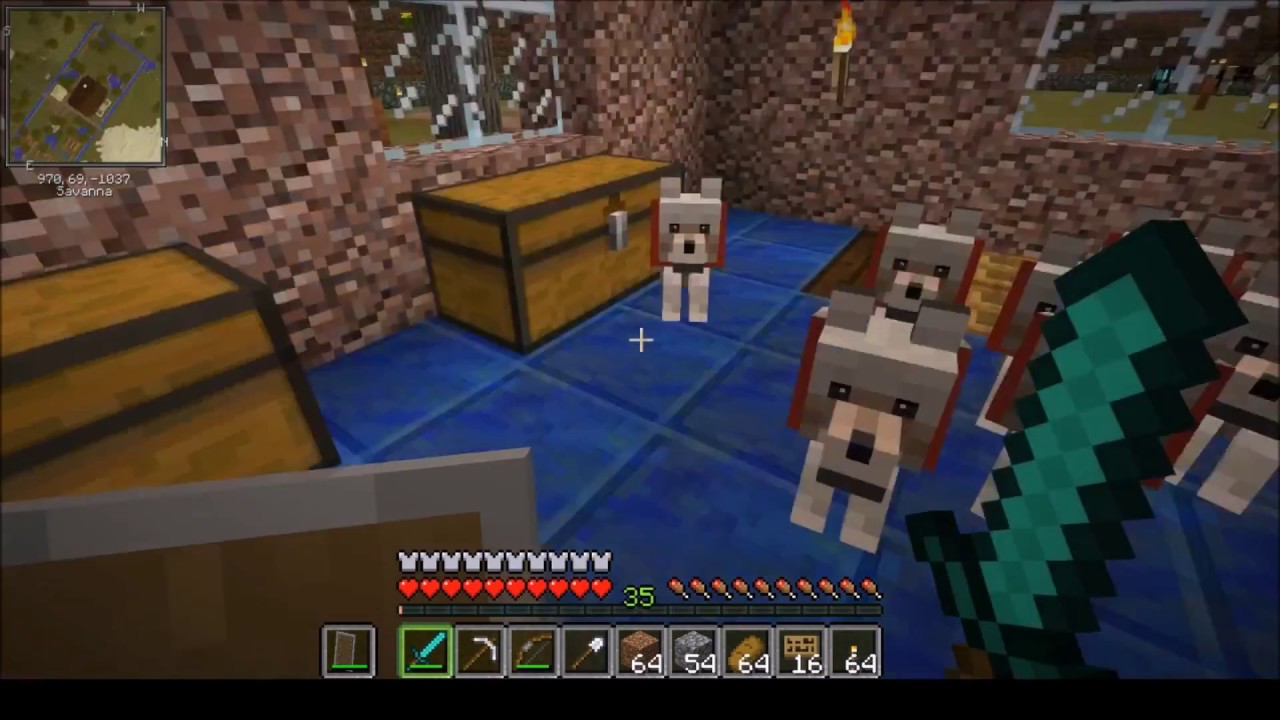 Minecraft : mes maisons