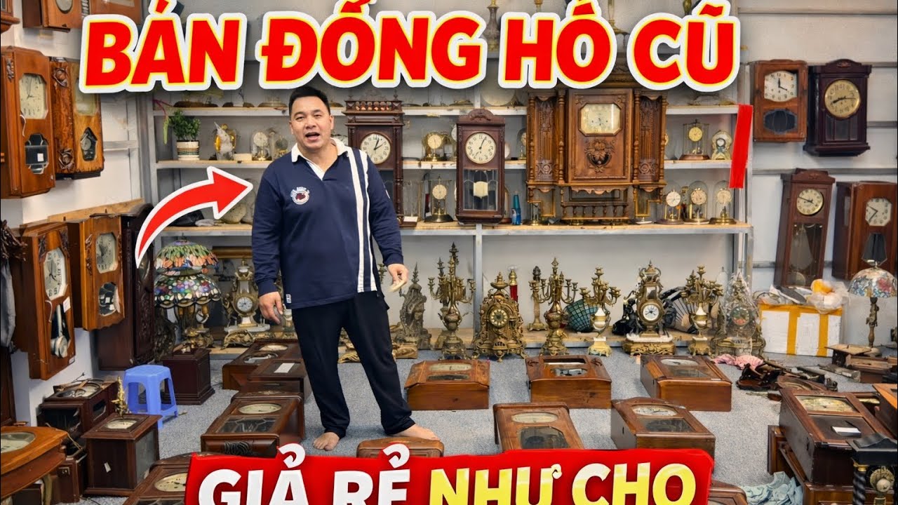 Nhất định Phải xem triển lãm đồng hồ cổ giá sinh viên