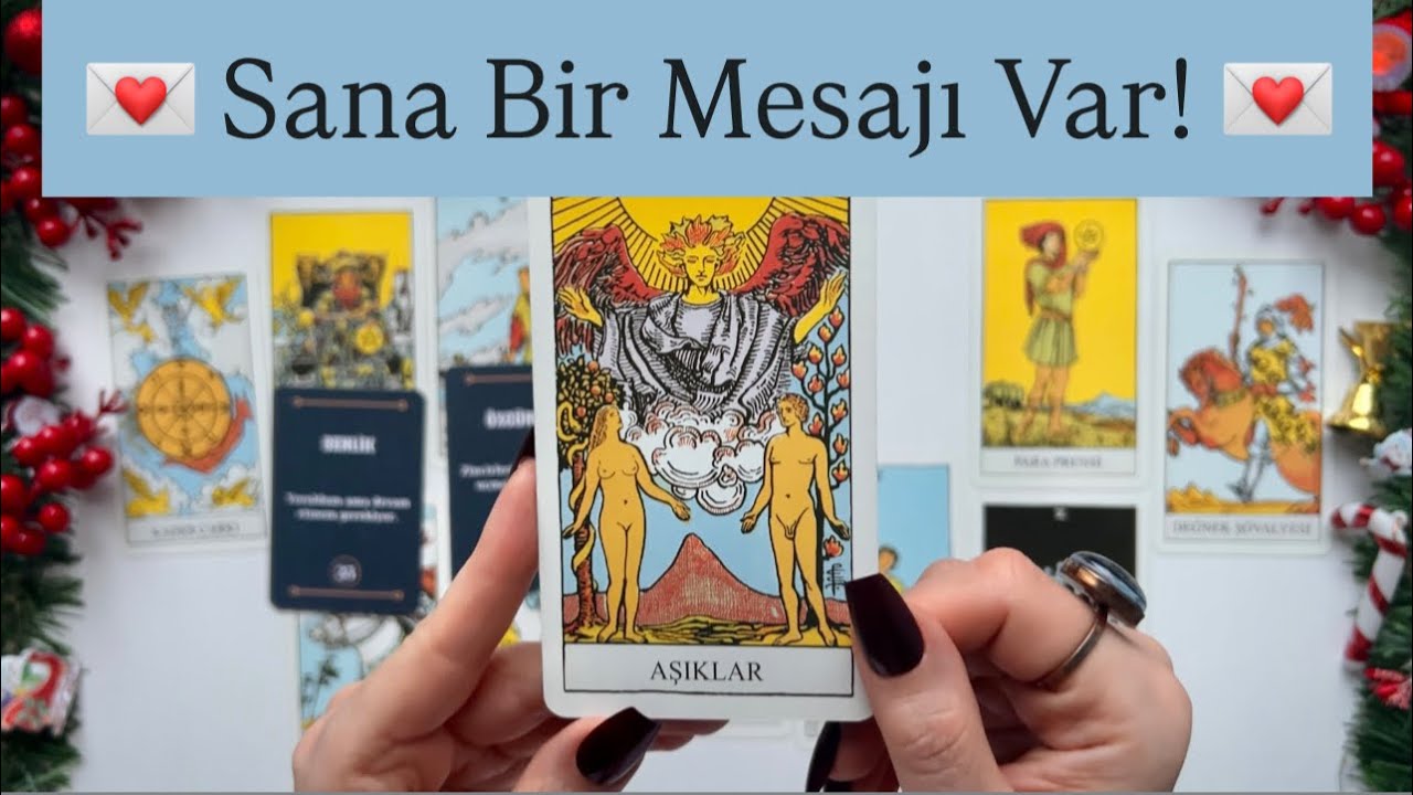 Aklındaki Kişiden Sana Mesaj Var! 💌 Mektup Enerjisi | Tarot Açılımı 🔮🕊