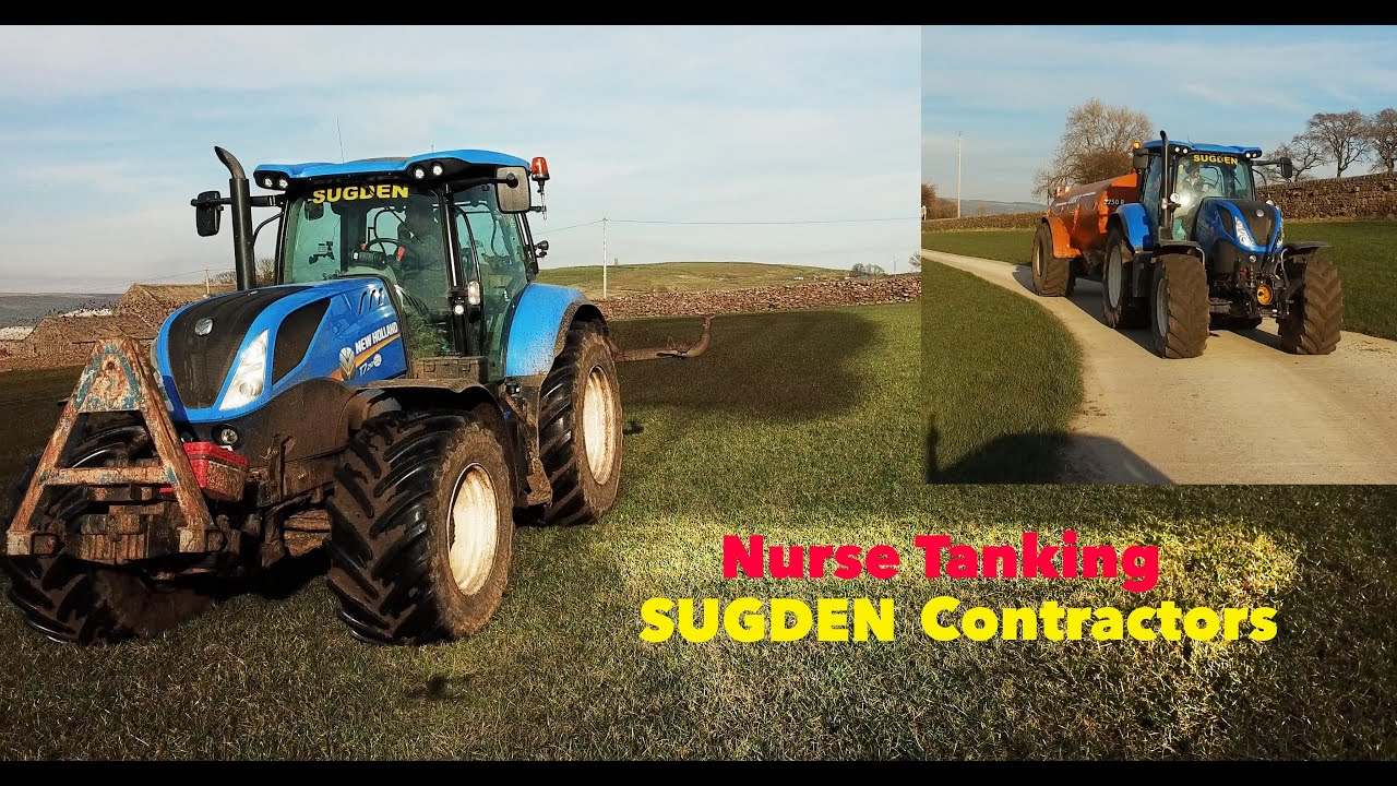 Nurse Tanking at Lower Lane Ends Farm... SLURRY 2020