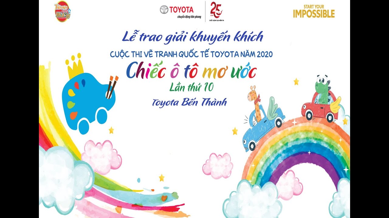 Cuộc Thi Vẽ Toyota - Chiếc Ô Tô Mơ Ước 2021