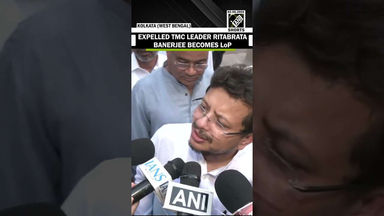 Expelled TMC leader Ritabrata Banerjee becomes LoP, says want Mamata Banerjee to be chief advisor