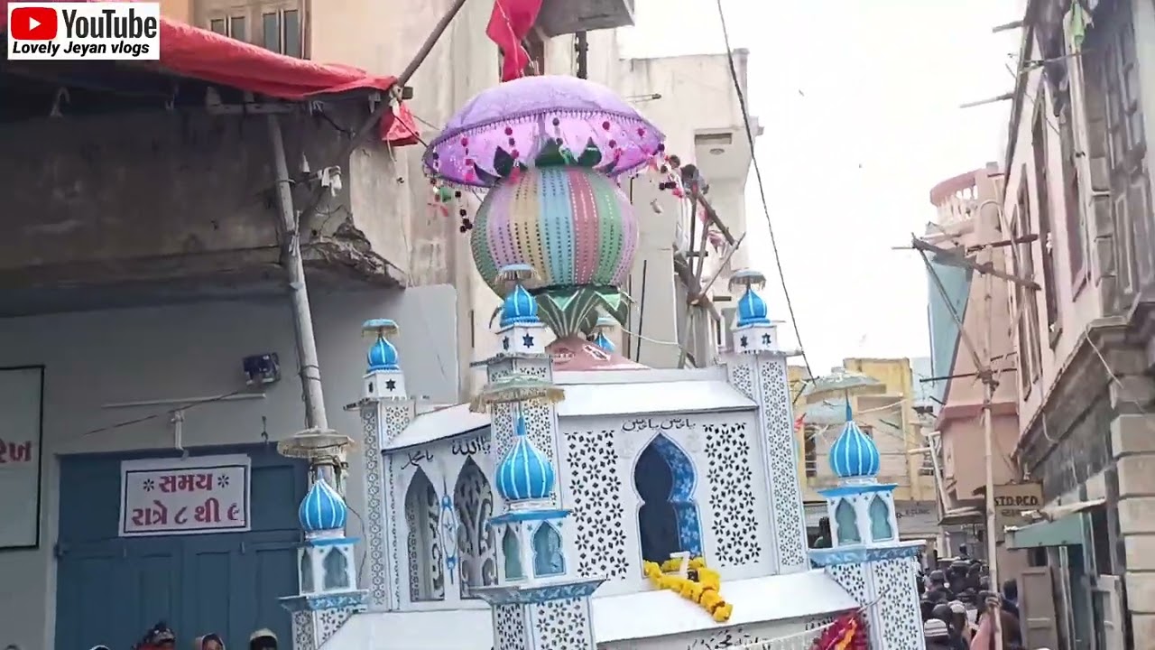 Morbi Moharram Tajiya Part 02 (29/07/2023).    #moharram2022 #Morbimoharram. @Lovely Jeyan vlogs
