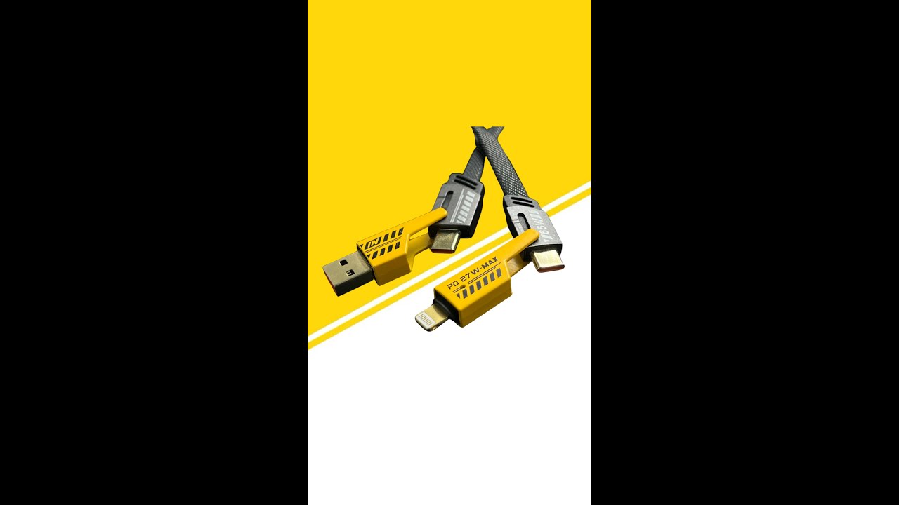 INBAE (2025 Model) 4 in 1 Fast Charging & Data Transfer Cable.mp4