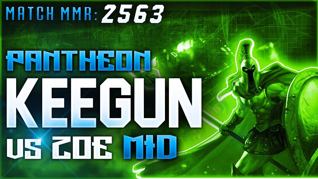 S8 | Keegun Pantheon vs Zoe MID | High Elo Ranked League of Legends