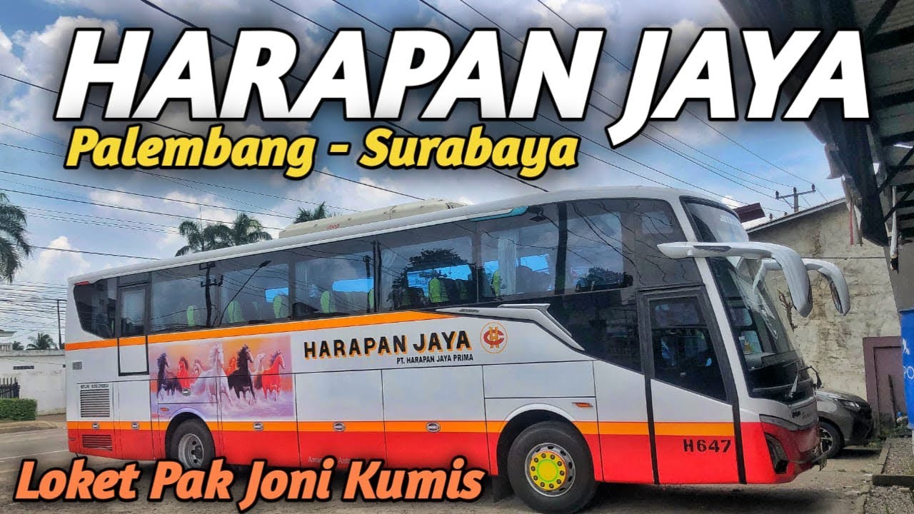 MASIH JADI PILIHAN WARGA PALEMBANG Ii BUS HARAPAN JAYA PALEMBANG - SURABAYA❗️