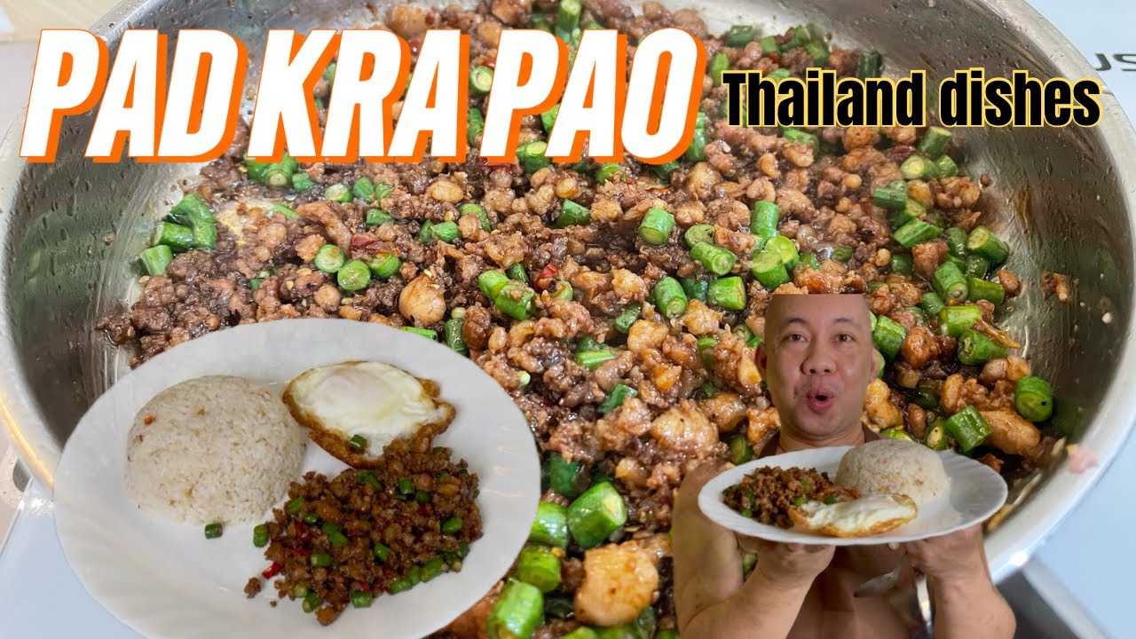 PAD KRA PAO FILIPINO STYLE / SARAP NITO AT ANG DALI LANG GAWIN