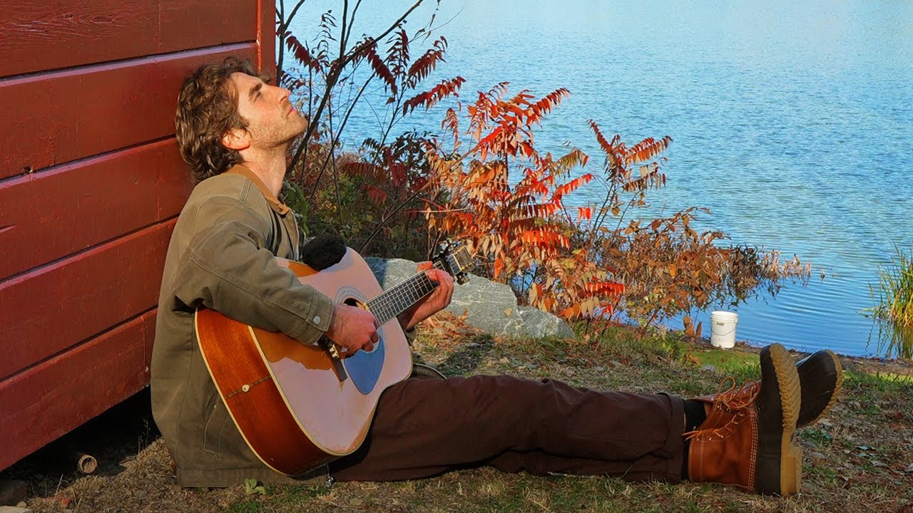 Playing Calm Guitar by the Lake for 1 Hour (No AI) 🌿