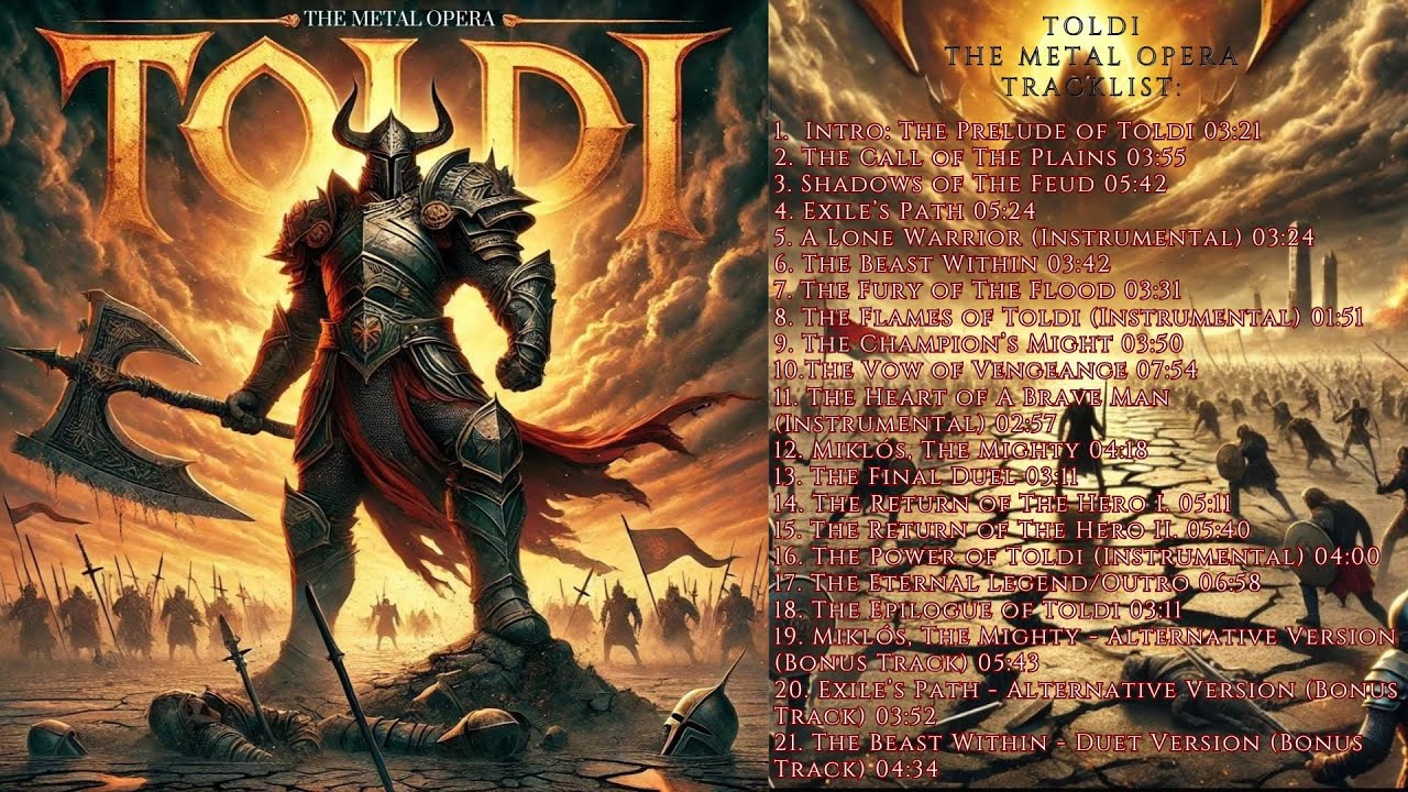 ThaddeusAIProject: Toldi - The Metal Opera (Full Album)